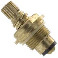 Danco 15642B Faucet Stem, Brass, 1.65 in L, For: Streamway 108 Series Sink and Lavatory Faucets
