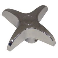 Danco 80025 Diverter Handle, Zinc, Chrome Plated, For: Single Handle Tub and Shower Faucets