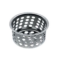 Danco 80058 Sink Strainer, 1.03 in ID x 1.25 in OD Dia, Brass, Chrome
