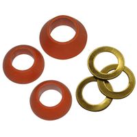 Danco 9D000 Series 80332 Faucet Washer, 1/2 in OD Dia, Rubber