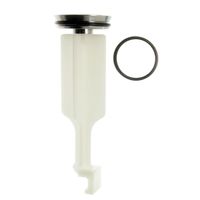 Danco 80381 Sink Stopper, Pop-Up, Plastic, Chrome