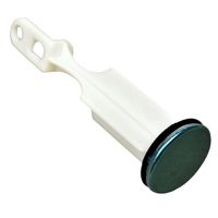 Danco 80418X Sink Stopper, Pop-Up, Plastic, Chrome, For: Universal Lavatory Sinks