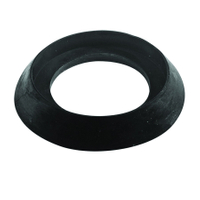 Danco 80857 Tank-To-Bowl Spud Gasket, 2-3/8 in ID x 4-3/16 in OD Dia, Rubber, Black