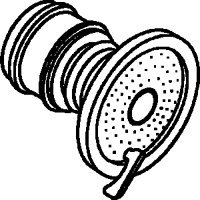 Danco 81072 Faucet Aerator, 55/64-27 Female, Rubber, 2.2 gpm