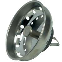 Danco 81079 Basket Strainer with Arrow Clip, For: 3-1/4 in Drain Opening Sink