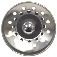 Danco 81092 Basket Strainer, 3-1/2 in Dia, Chrome, For: Universal Lavatory and Sinks