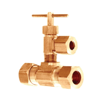 Danco 81233 Shut-Off Valve, 5/8 in Connection, Brass Body