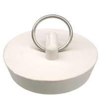 Danco 88272 1-3/4 in White Rubber Stopper White