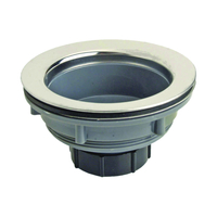 Danco 88287 Basket Strainer Assembly, 3-1/2 in Dia, Plastic, Chrome