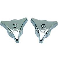 Danco 88752 Faucet Handle, Zinc, Chrome Plated, For: Union Brass Two Handle Tub and Shower Faucets