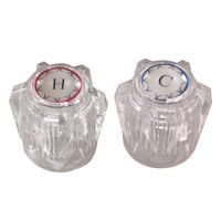 Danco 88810 Faucet Handle, Acrylic, For: Moen Two Handle Tub/Shower Faucets