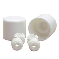 Danco 88877 Twister Bolt Cap, Universal, Plastic, White