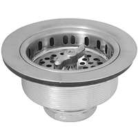 Danco 89302 Basket Strainer Assembly, 3-1/2 in Dia, Brass, Brushed Nickel, For: Universal Sinks