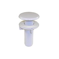 Danco 89331 Sink Hole Cover, 1-3/4 in Dia, Plastic, 1-3/4 in Sink Hole