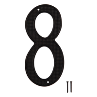 ProSource N-018-PS House Number, Character: 8, 4 in H Character, 2.28 in W Character