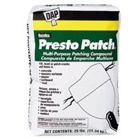 Dap 58552 Presto Patch Multi Purpose Patching Compound 25-Pound