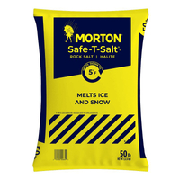 ICE MELT ROCK SOLT 50LB BAG