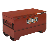 Crescent Jobox 1-656990 Chest Box, 24.3 cu-ft, 30 in OAW, 33.38 in OAH, 48 in OAD, Steel, Brown
