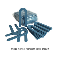 1/16" BLUE ROUND U SHIM (100/PK)