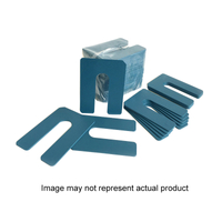 1/16" BLUE SQUARE U SHIM (50/PK)