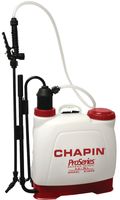CHAPIN Euro Style 61500 Backpack Sprayer, 4 gal Poly Tank