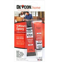 ITW Devcon S205 5-Minute Epoxy Glue, 2 of 1/2 oz Tubes