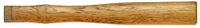 LINK HANDLES 65782 Handle, 12 in L, American Hickory, For: Brick Hammer and Scutches