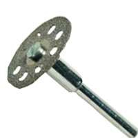 DREMEL EZ Lock EZ545 Cutting Wheel, 1-1/2 in Dia, 0.023 in Thick, 1/8 in Arbor, Diamond Abrasive