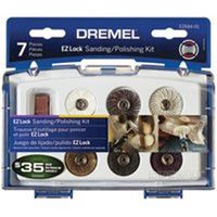 DREMEL EZ684-01 Sanding/Polishing Kit, Nylon
