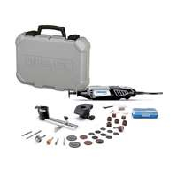DREMEL 4000-2/30 Rotary Tool Kit, 1.6 A, 1/32 to 1/8 in Chuck, Keyed Chuck, 5000 to 35,000 rpm Speed