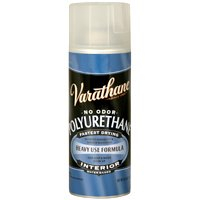 Rust-Oleum Varathane 200181 Interior Crystal Clear Polyurethane Water-Based Spray, Semi-Gloss Finish