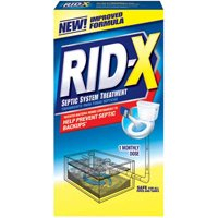 RID-X Septic Tank System Treatment, 1 Month Supply Powder, 9.8 Ounce