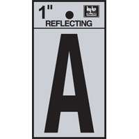 "A" #3501 1" REFLECTIVE LETTER