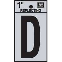 "D" #3501 1" REFLECTIVE LETTER