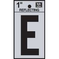 "E" #3501 1" REFLECTIVE LETTER