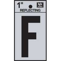 "F" #3501 1" REFLECTIVE LETTER