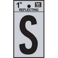 "S" #3501 1" REFLECTIVE LETTER