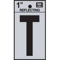 "T" #3501 1" REFLECTIVE LETTER