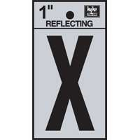 "X" #3501 1" REFLECTIVE LETTER
