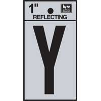 "Y" #3501 1" REFLECTIVE LETTER
