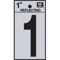 "1" #3501 1" REFLECTIVE NUMBER