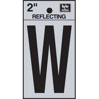 "W" #3502 2" REFLECTIVE LETTER