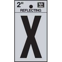 "X" #3502 2" REFLECTIVE LETTER