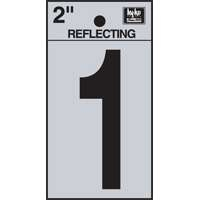 "1" #3502 2" REFLECTIVE NUMBER