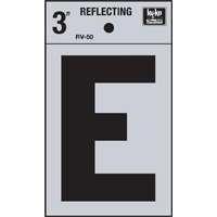 "E" #3503 3" REFLECTIVE LETTER