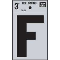 "F" #3503 3" REFLECTIVE LETTER