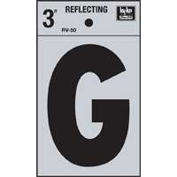"G" #3503 3" REFLECTIVE LETTER