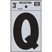 "Q" #3503 3" REFLECTIVE LETTER