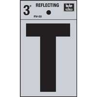 "T" #3503 3" REFLECTIVE LETTER