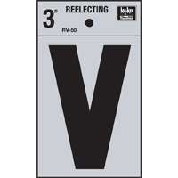 "V" #3503 3" REFLECTIVE LETTER